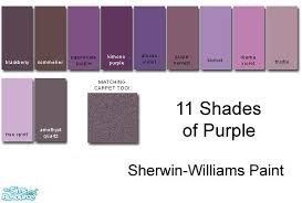 sherwin williams purple collection