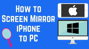 how to screen mirroring iphone to pc