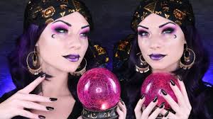 create a dramatic fortune teller look