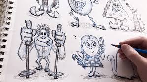easy drawing cartoony characters udemy
