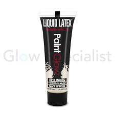paintglow liquid latex white 13ml