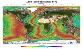 the age of the ocean floor