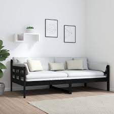 day bed solid wood pine sofa bed guest