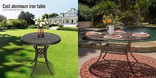 Find great deals on ebay for metal patio set. Metal Patio Tables Offer Incredible Durability And Quality Are You Looking For It