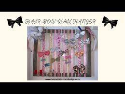How To Make A Hair Bow Hanger