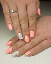 And with summer right around the corner we wanted to celebrate. Best Style Peach Nail Art Designs 2017 Peach Nail Art Peach Nails Nail Colors