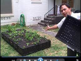 Plastic Crate Raised Bed Garden