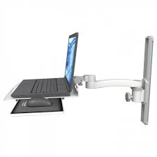 Lus Laptop Wall Track Mount With Mouse