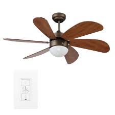 Indoor Bronze Smart Ceiling Fan