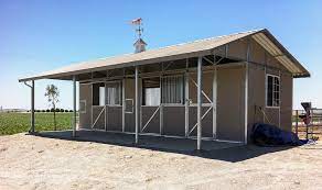 36'x72′ high country modular horse barn. Shed Row Horse Barn Ulrich Horse Barns
