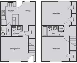 Simple Townhouse Plans gambar png