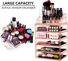 hblife makeup organizer with bigger