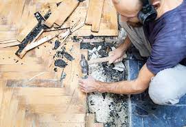 wood flooring removal services in