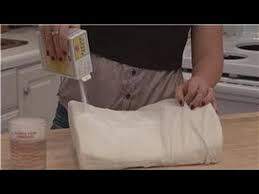 Remove the pillowcase and lie the pillow flat. Housekeeping Tips How To Clean Memory Foam Youtube