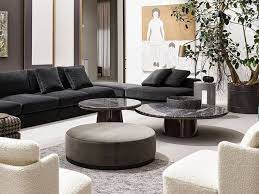 Round Marble Coffee Table Leon By