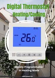 floor heating programmable thermostat