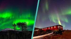 northern lights set to be visible all