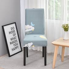 Muff Elastic Chair Cover Printed