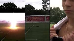 The boy had been on a footba. 16 Year Old Soccer Goalie Is Struck By Lightning Youtube