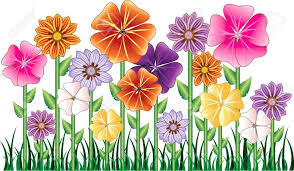 Flowers Cartoon Stock Vector