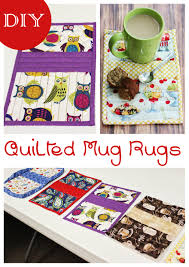diy quilted mug rugs sweet t makes three