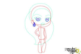 how to draw chibi abbey bominable from