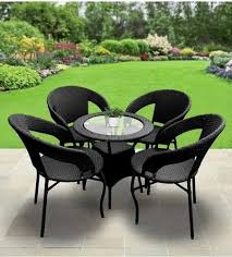 Mild Steel Garden Outdoor Table Chair Set