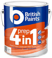 British Paints Prep 4in1 Water Based