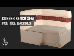 A Pontoon Corner Bench Backrest