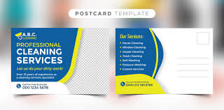 cleaning service business card images