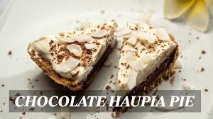 Gently spread white haupia on top of chocolate layer. How To Make Chocolate Haupia Pie Similar To Sunset S Ted S Bakery Recipe Youtube