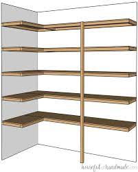easy diy storage shelves houseful of