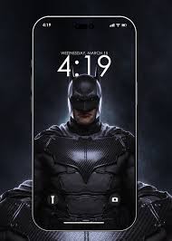 ios 16 batman wallpaper iphone