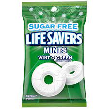 lifesavers sugar free mints wint o
