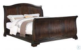 conley cherry king sleigh bed