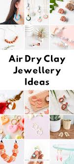 20 air dry clay jewellery ideas