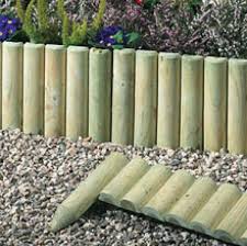 Log Border Panels Oakdale Fencing