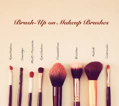 a brush up on makeup brushes