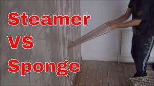 removing wallpaper steamer vs sponge