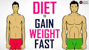 how to gain weight fast t plan for