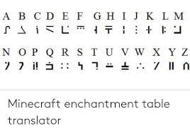 As you can see, individually translating each symbol is. Minecraft Enchantment Table Translator Minecraft Meme On Me Me