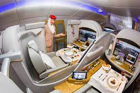 first cl flight on emirates airlines