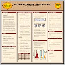 Microsoft Powerpoint Poster Template Scientific Poster Template Free