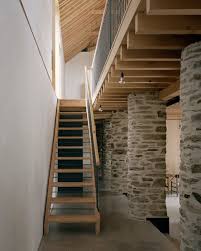 Staircase Wood Railing Design Photos