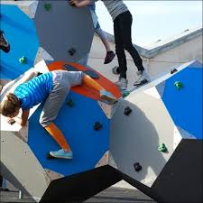 Hexagonal Playground Climbing Blocks