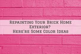 Repainting Your Brick Home Exterior