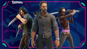 the walking dead characters fortnite