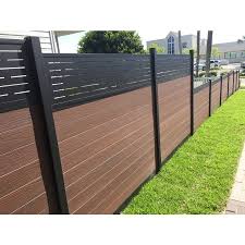 Maybe you would like to learn more about one of these? Infinity 0 41 Ft H X 6 Ft W King Cedar Composite Composite Fence Panel Lowes Com Fence Panels Wood Fence Design Composite Fence