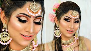indian wedding party pink makeup step