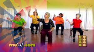 low impact dance exercise on chairs